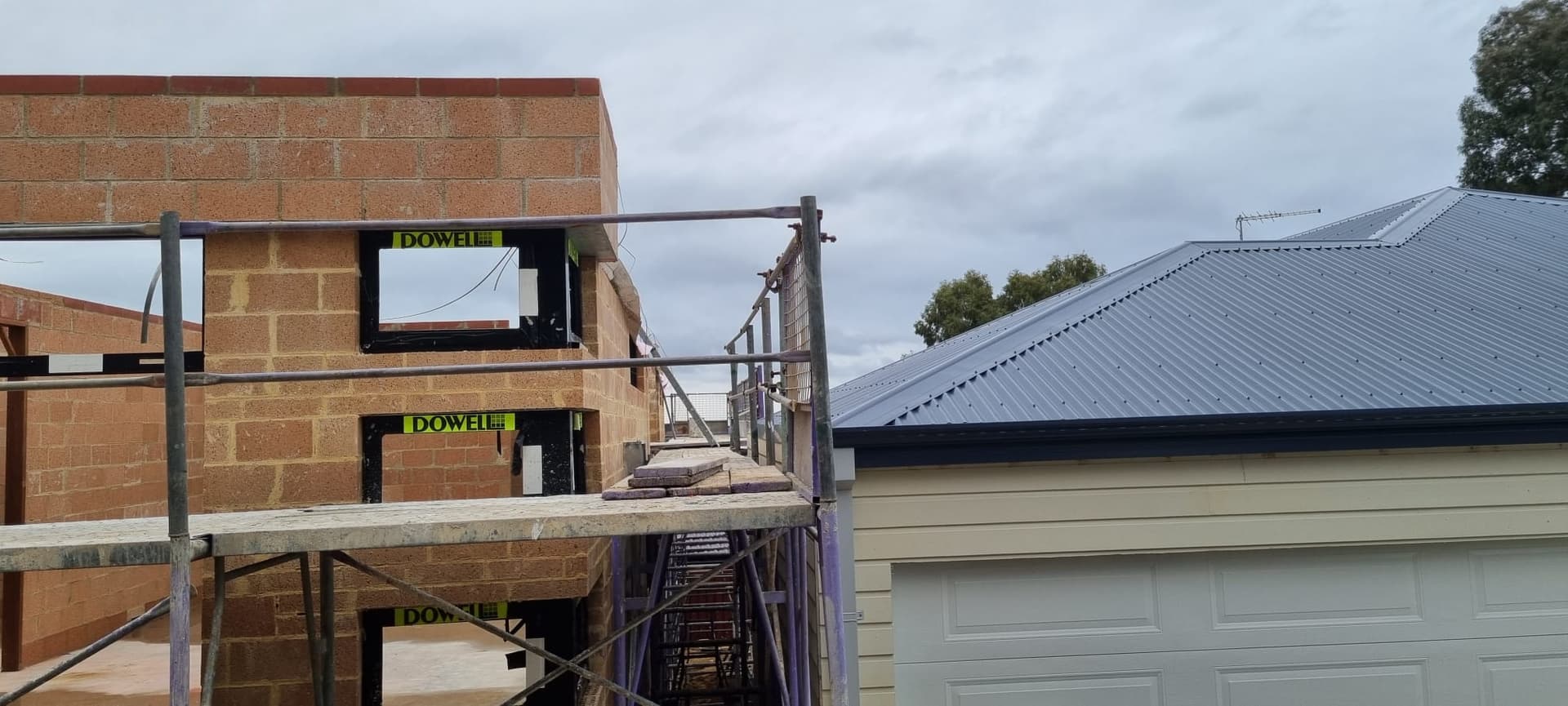 Double Storey Brickwork